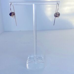 NEW…Gold/Clear earrings OS (one size) from Forever21